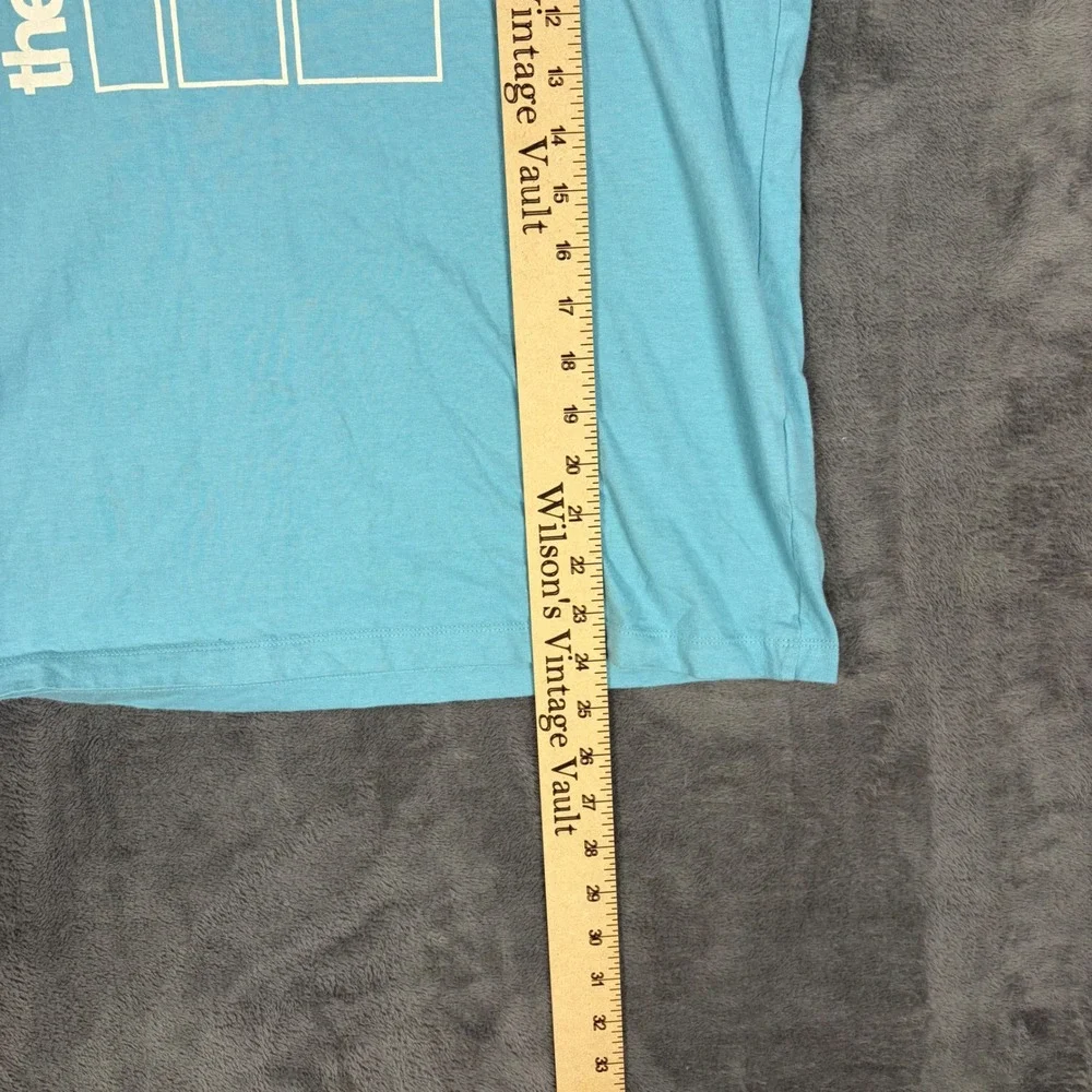 The North Face T-Shirt Womens L Blue Graphic Short Sleeve Exploration 2023 Tee - Picture 7 of 8